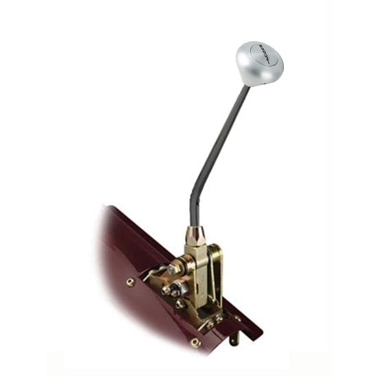 Lokar FMC6BXM Midnight Floor Mount Shifter, Ford C-6, 16 In.