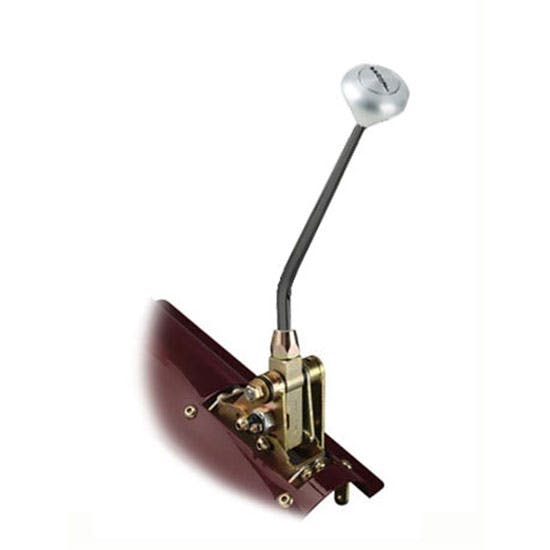 Lokar FMC6CXM Midnight Floor Mount Shifter, Ford C-6, 12 In.