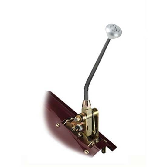 Lokar FM4L60EEXM Midnight Series Floor Mount Shifter, 4L60E, 8 In