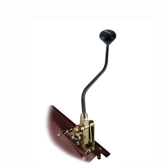 Lokar FM700BNXMB Midnight Floor Mount Shifter, 700-R4, 16 In