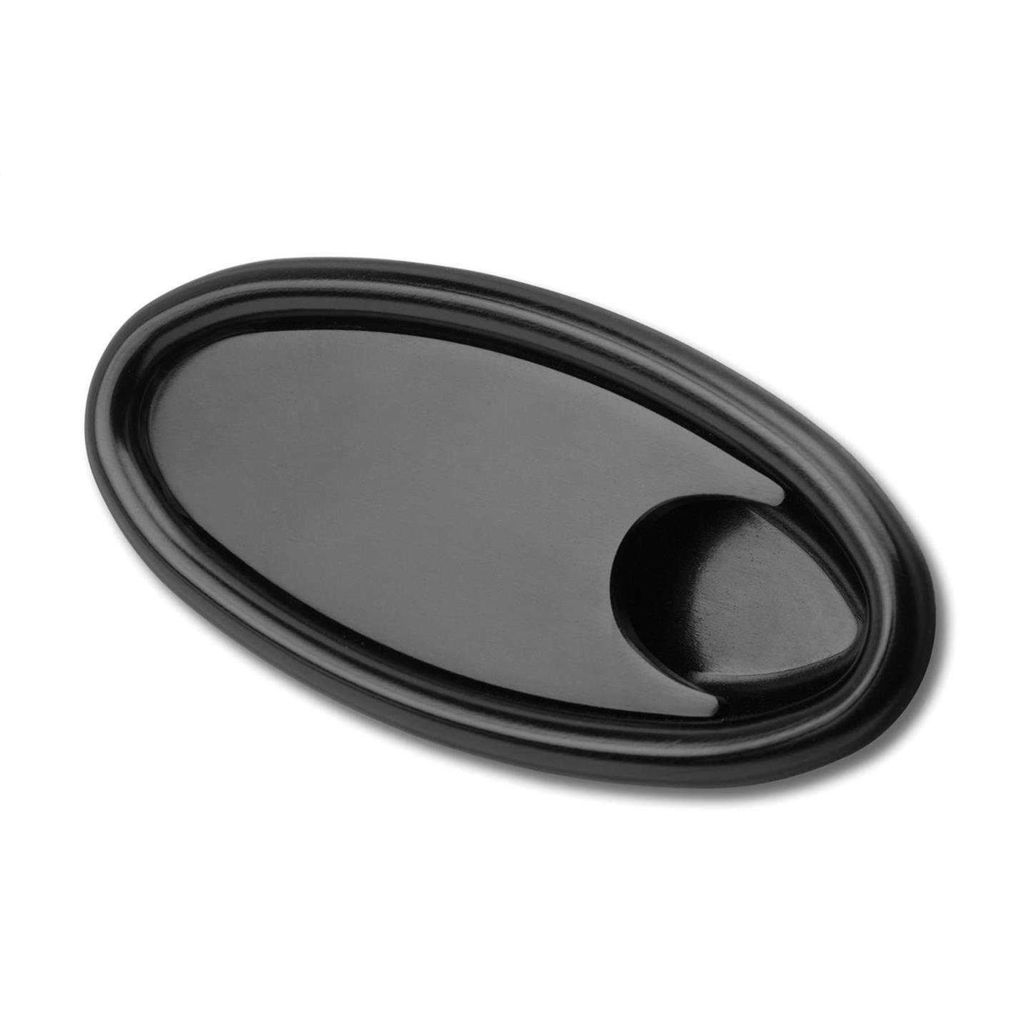 Lokar XIDH-2000 Midnight Series Billet Alum Oval Interior Door Handles
