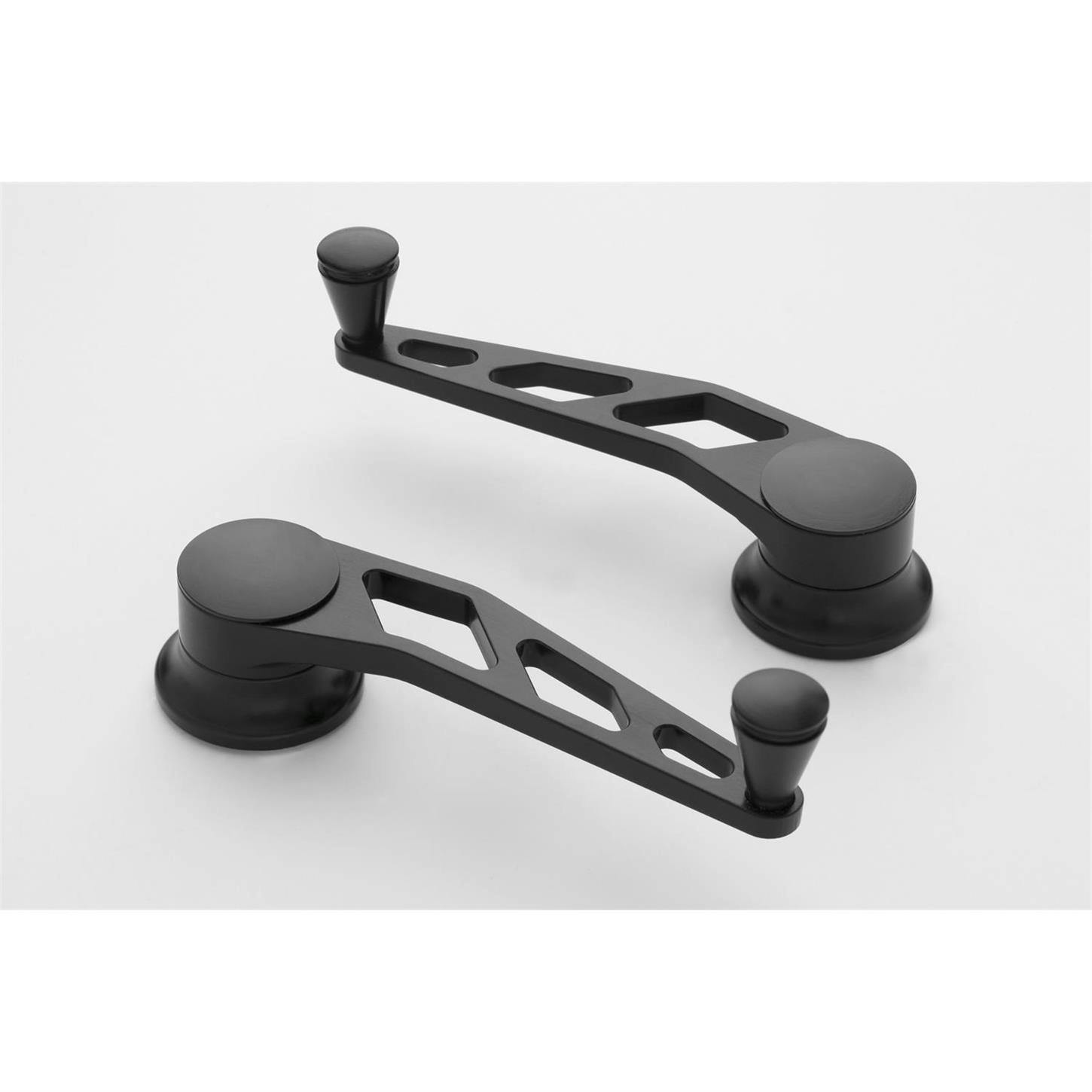 Lokar XIDH-2014 Midnight Series Billet Window Cranks, GM/Ford 1949-Up
