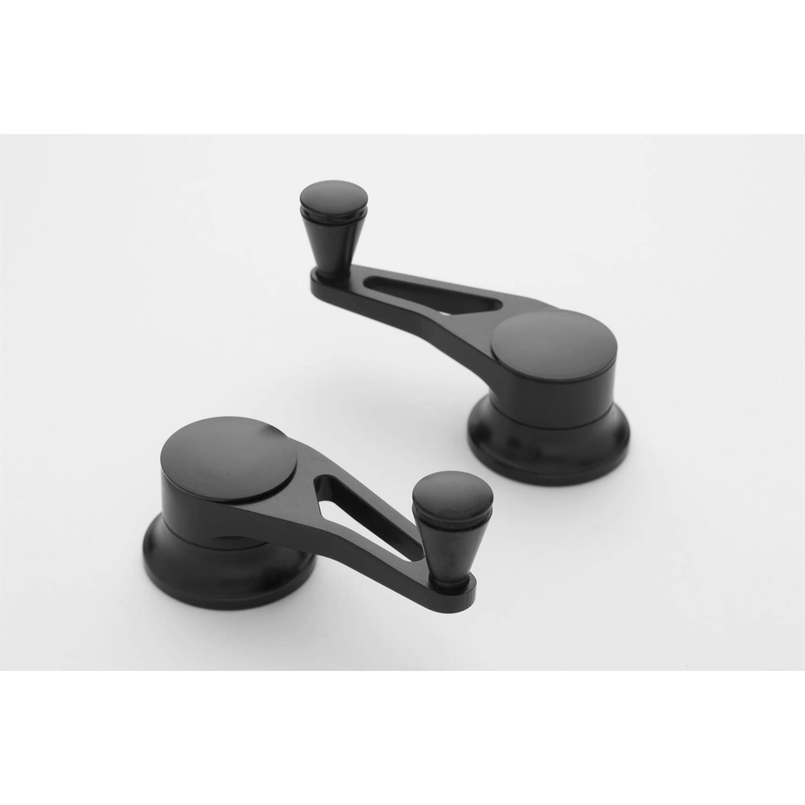 Lokar XIDH-2020 Midnight Series Vent Window Cranks, GM/Ford 1949-Up