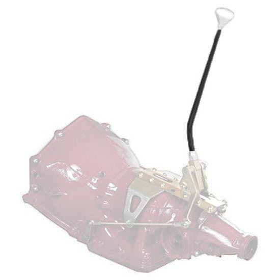 Lokar XRLK-69008 Shift Lever Conversion Kit, 8 Inch Single Bend