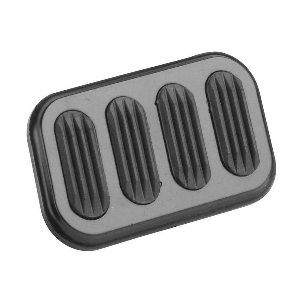Lokar XSG-6008 Midnight Series Steel Brake Pad w/Rubber