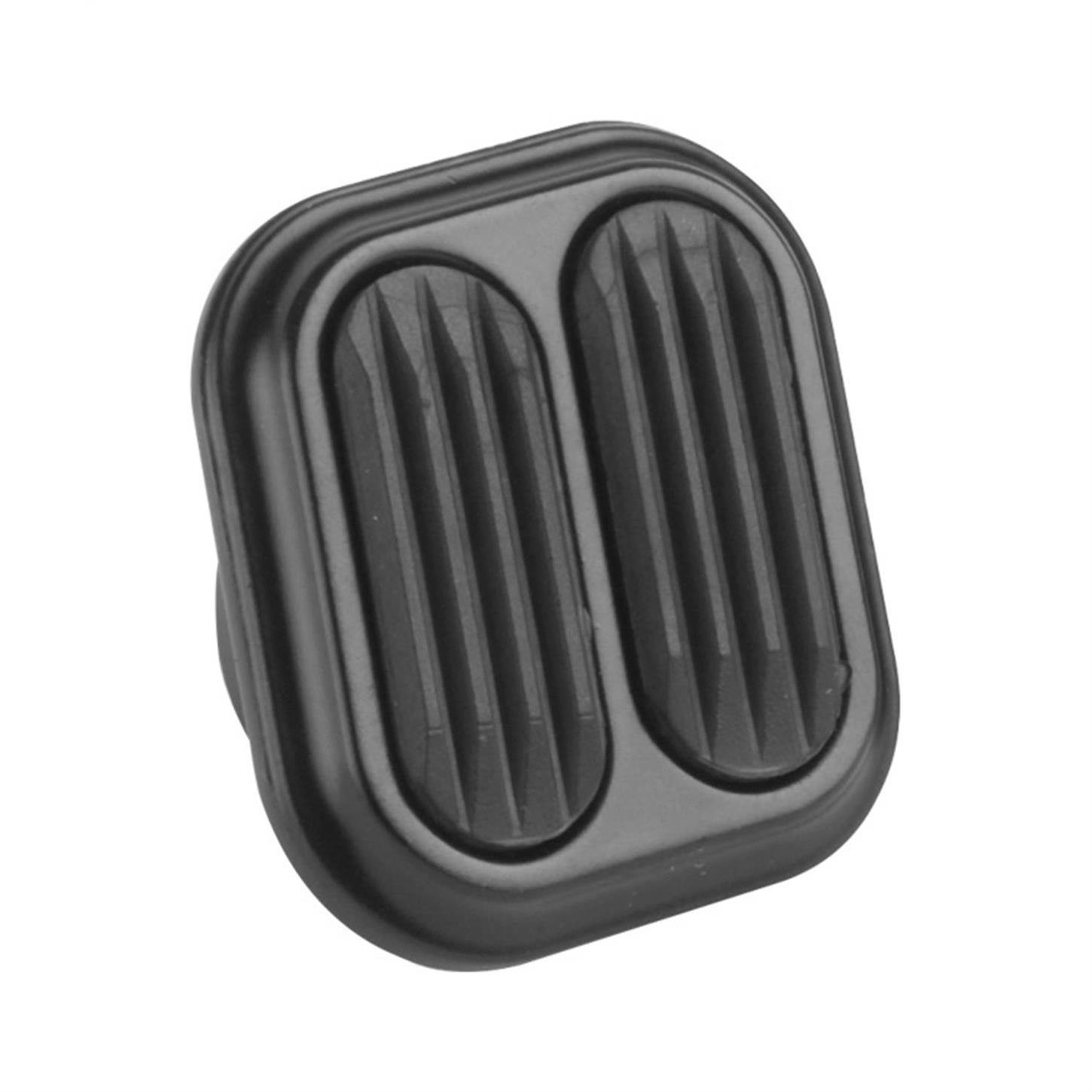 Lokar XSG-6009 Midnight Series Steel Dimmer Switch Cover, Chevy/Ford