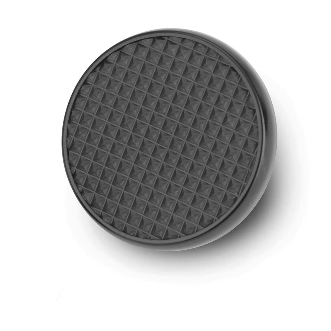 Lokar XSPO-6071 Midnight Series Round Steel Brake/Clutch Pad w/Rubber