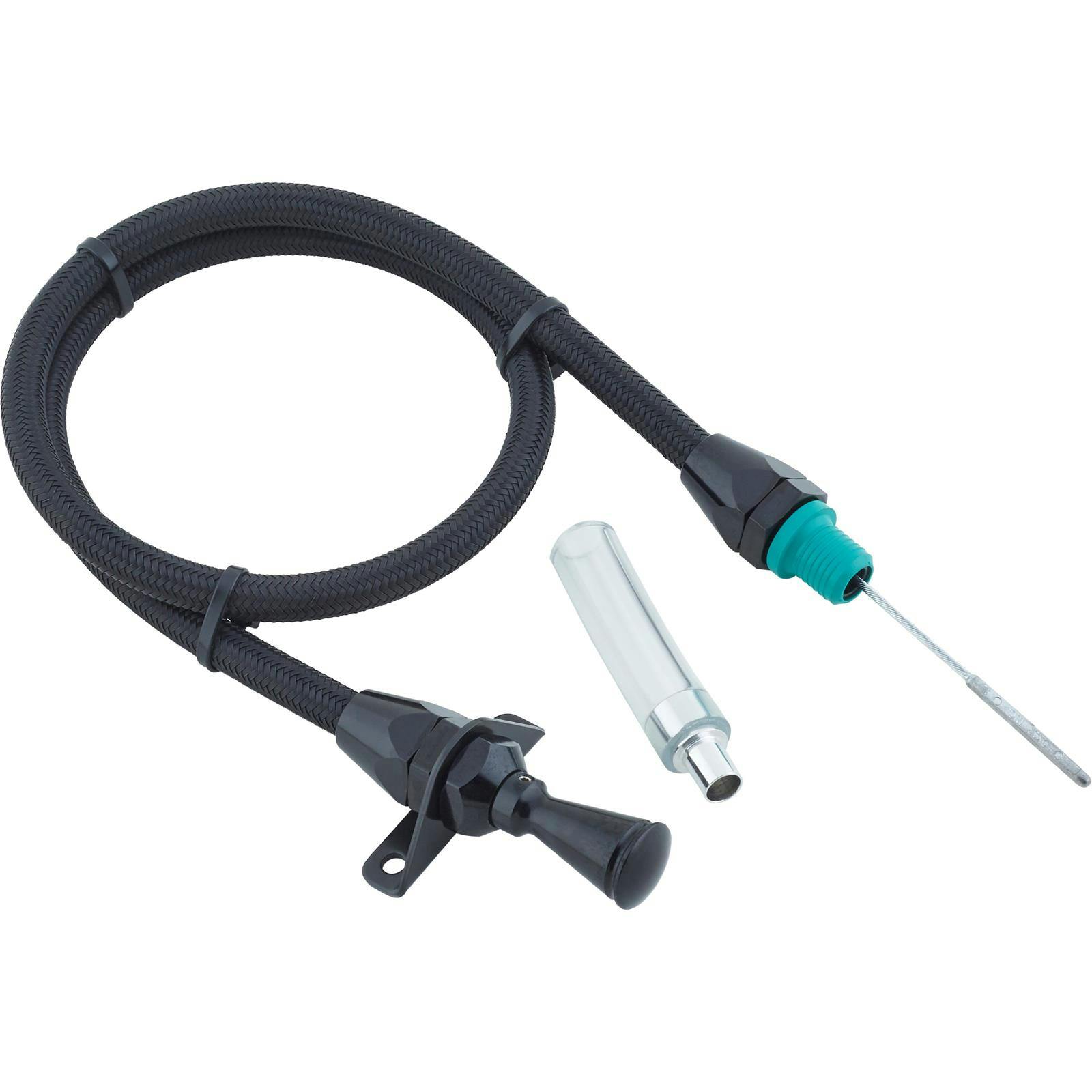 Lokar XTD-36L80FM36 Midnight Series Hi-Tech Dipstick, GM 6L80E/6L90E