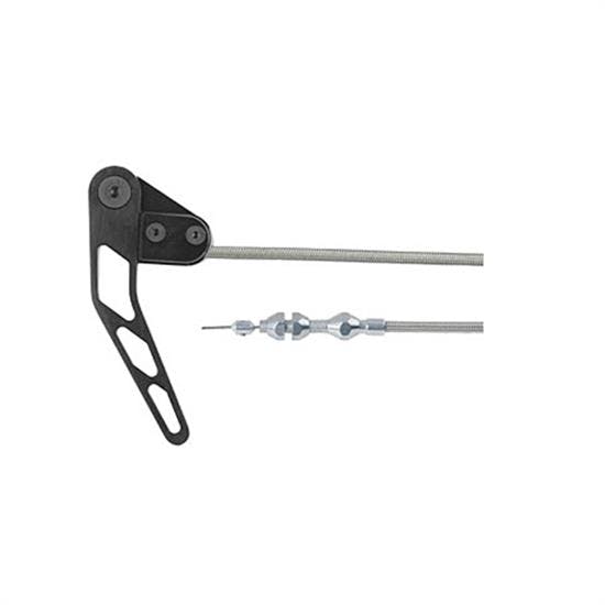 Lokar XTR-1200HT Midnight Series Trunk Release Cable Kit, Stainless