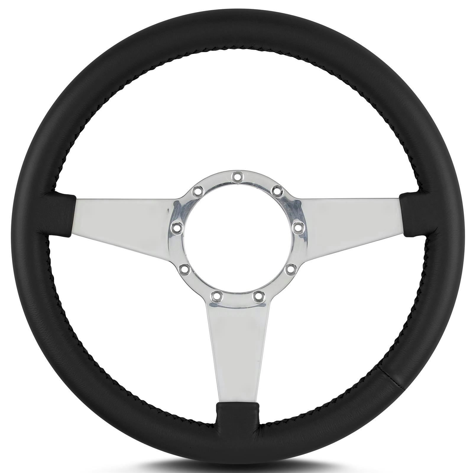 Lecarra 41201 14 Inch Steering Wheel, Mark 4 Standard, Black Wrap