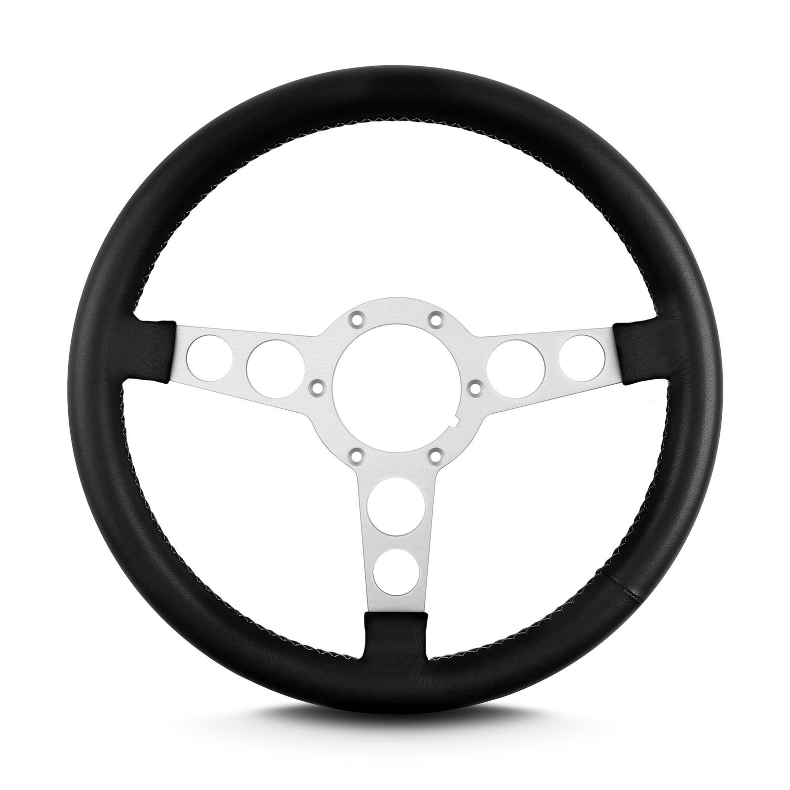 Lecarra 62301 14 Inch Steering Wheel, Trans Am Satin, Black Wrap