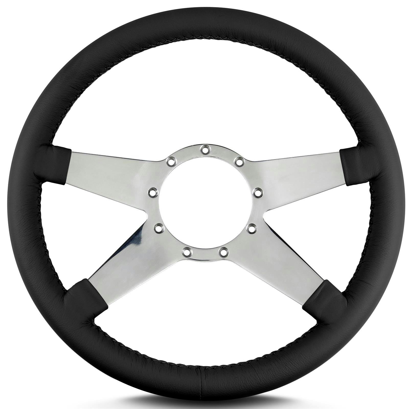 Lecarra 91201 14 Inch Steering Wheel, Mark 9 Standard, Black Wrap