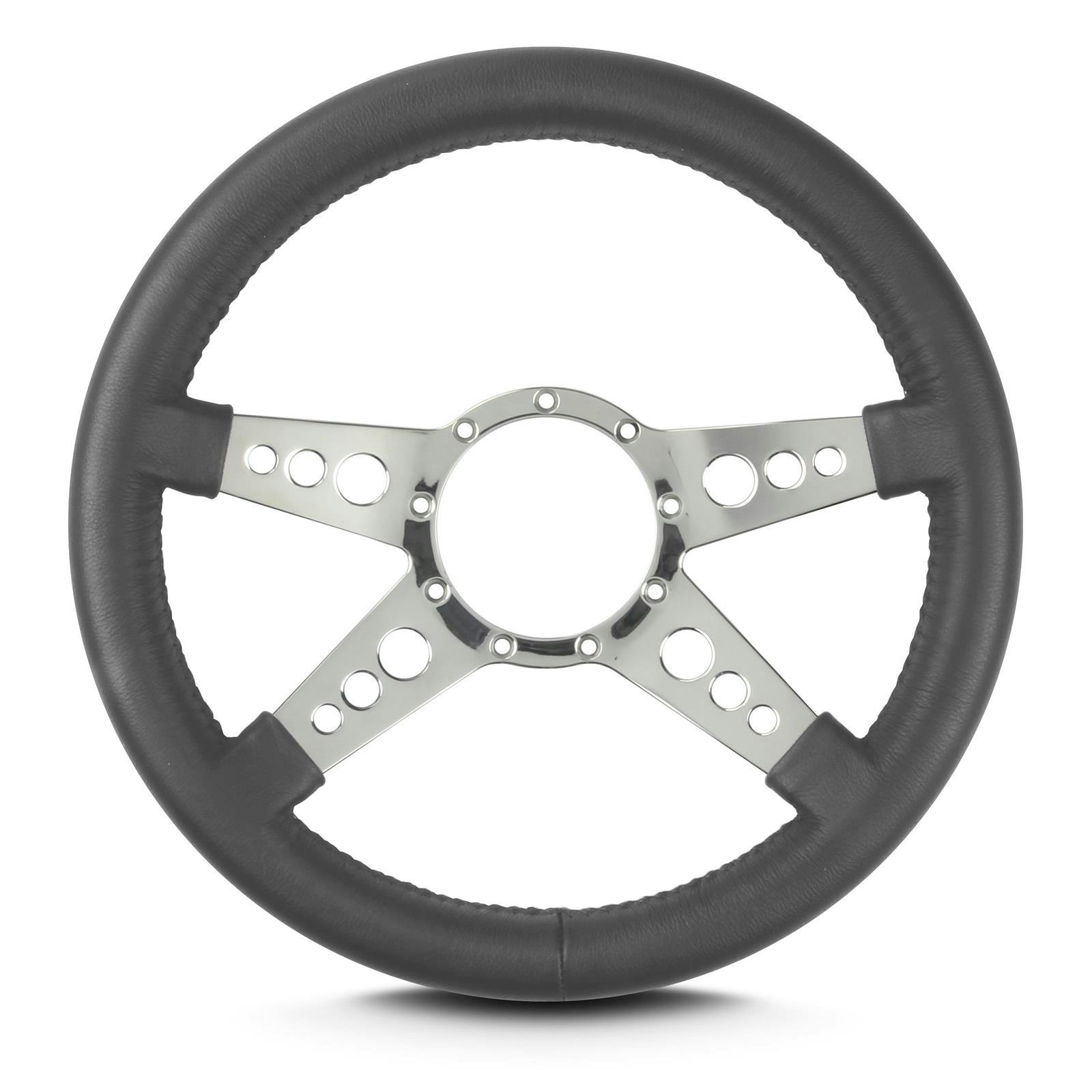 Lecarra 95206 14 inch Steering Wheel, Mark 9 GT, Dark Grey Wrap