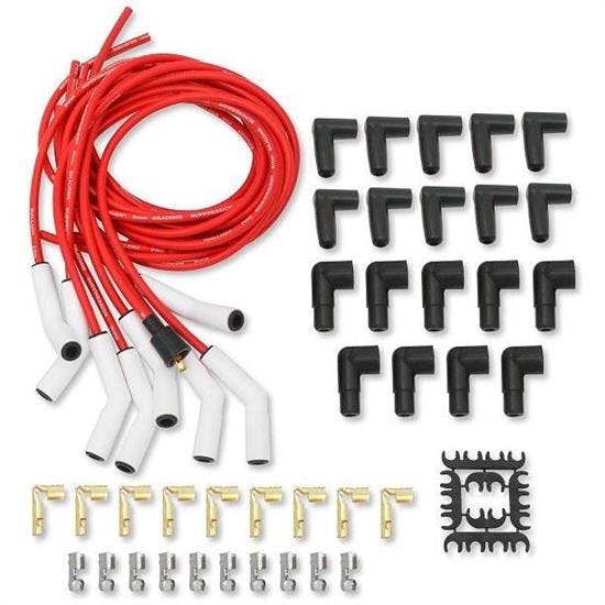 Mallory Ignition 947C PSW Ceramic Universal Wire Set, 135 Degree