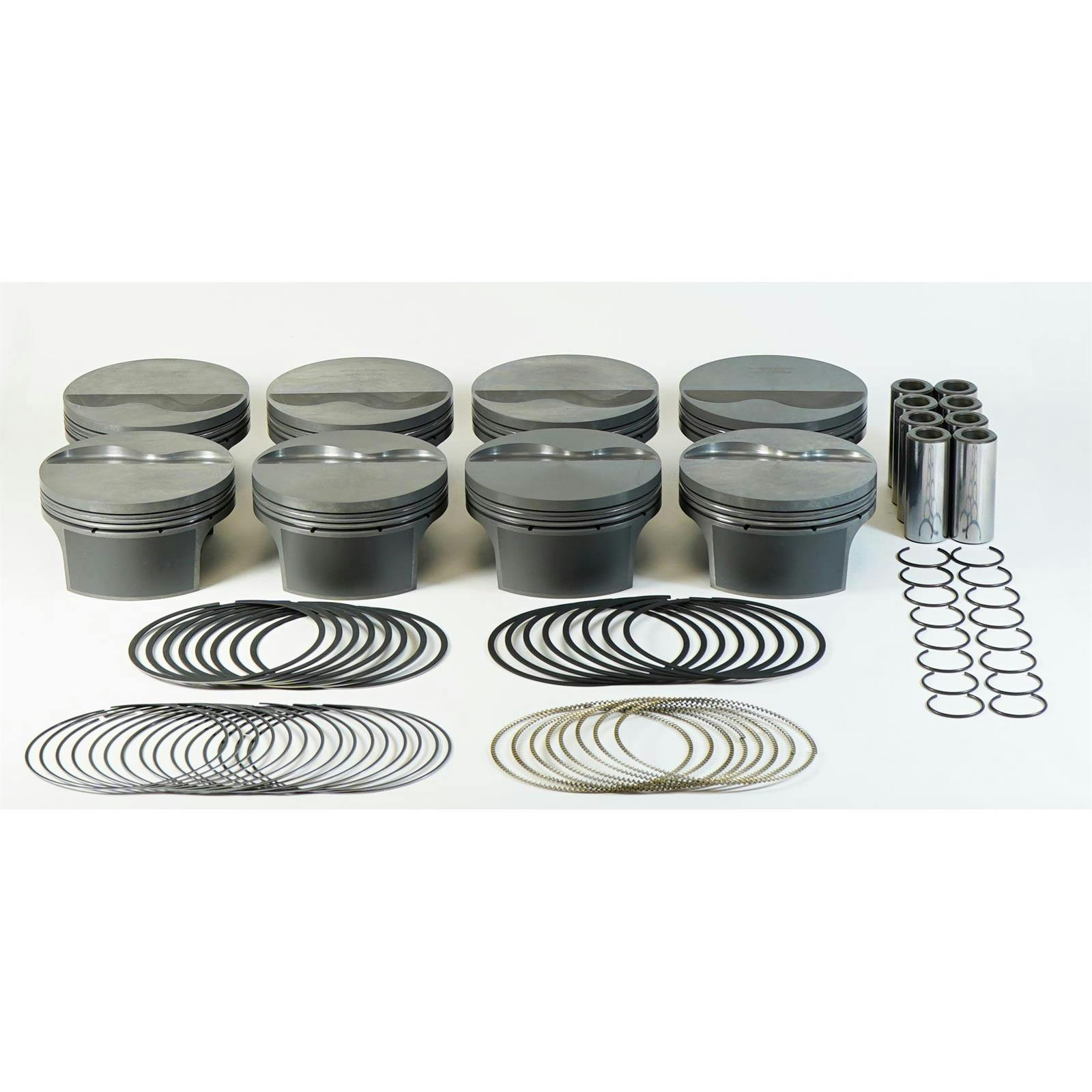 MAHLE PowerPak Piston And Ring Kit, Flat Top, LS, 6.0L, 6.2L