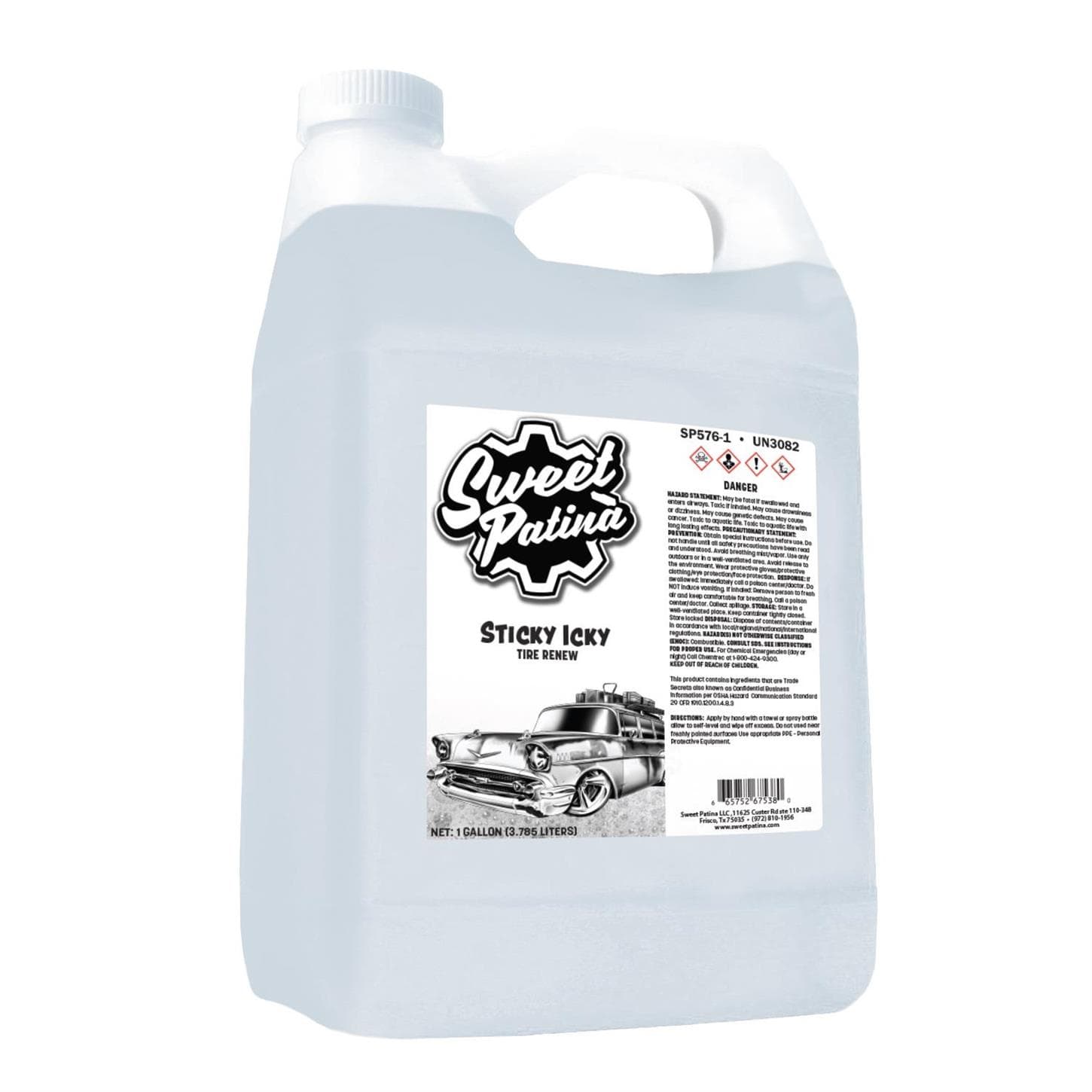 Sweet Patina SP- 576-1 Sticky Icky Tire Renew