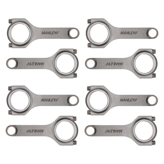 Manley 14037W-8 SBC H-Beam Wissota 5.7 In. Connecting Rod Set