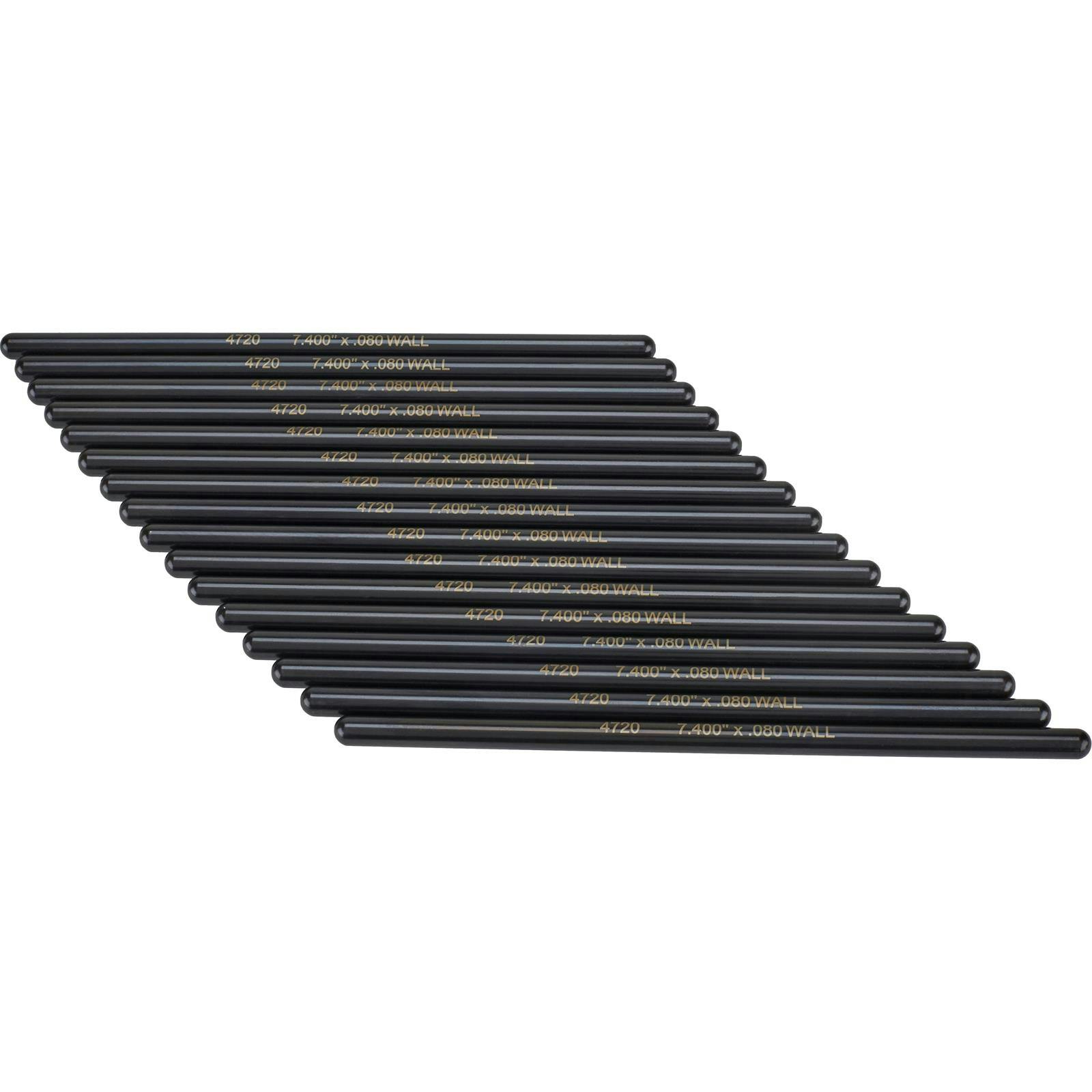 Manley 25735-16 LS Engine 4130 Chromoly Pushrods, 7.400 Inch Long