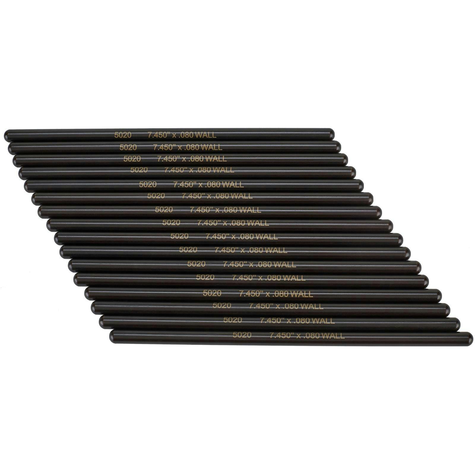 Manley 25736-16 LS Engine 4130 Chromoly Pushrods, 7.450 Inch Long