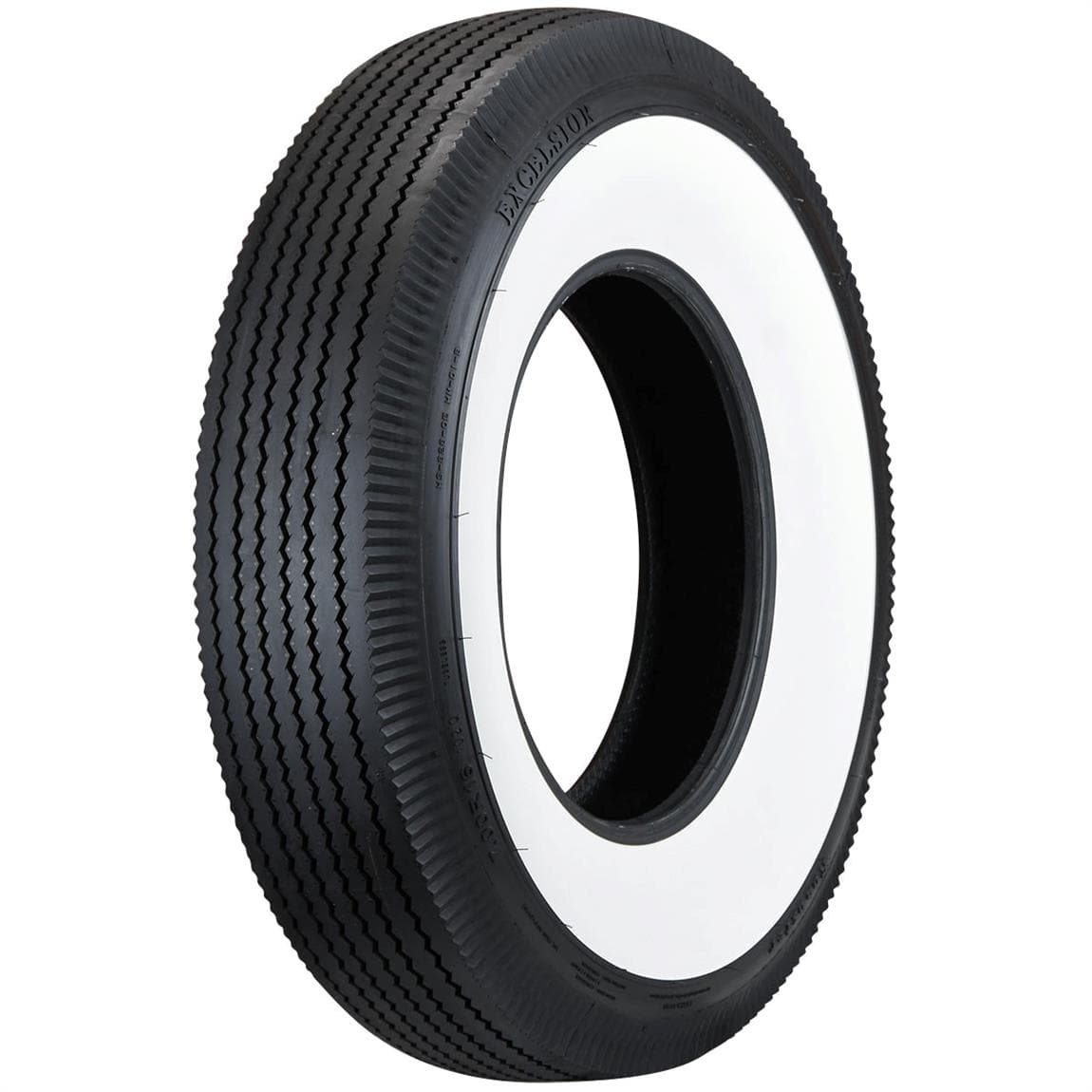 Coker Tire 518106 Excelsior Roadster Radial, Whitewall, 700R16