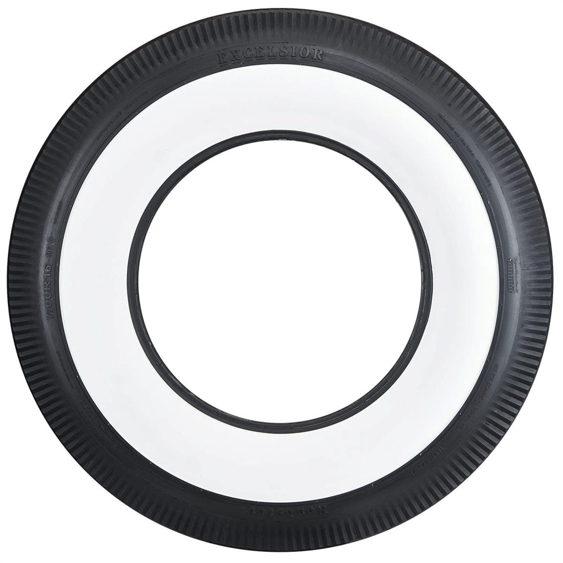 Coker Tire 518106 Excelsior Roadster Radial, Whitewall, 700R16