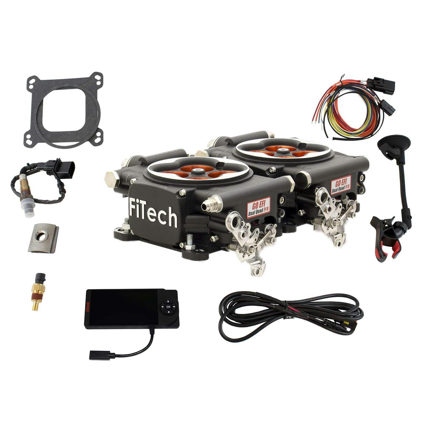 FiTech 30064 Go EFI 2x4 Power Adder System 1200 HP Injection