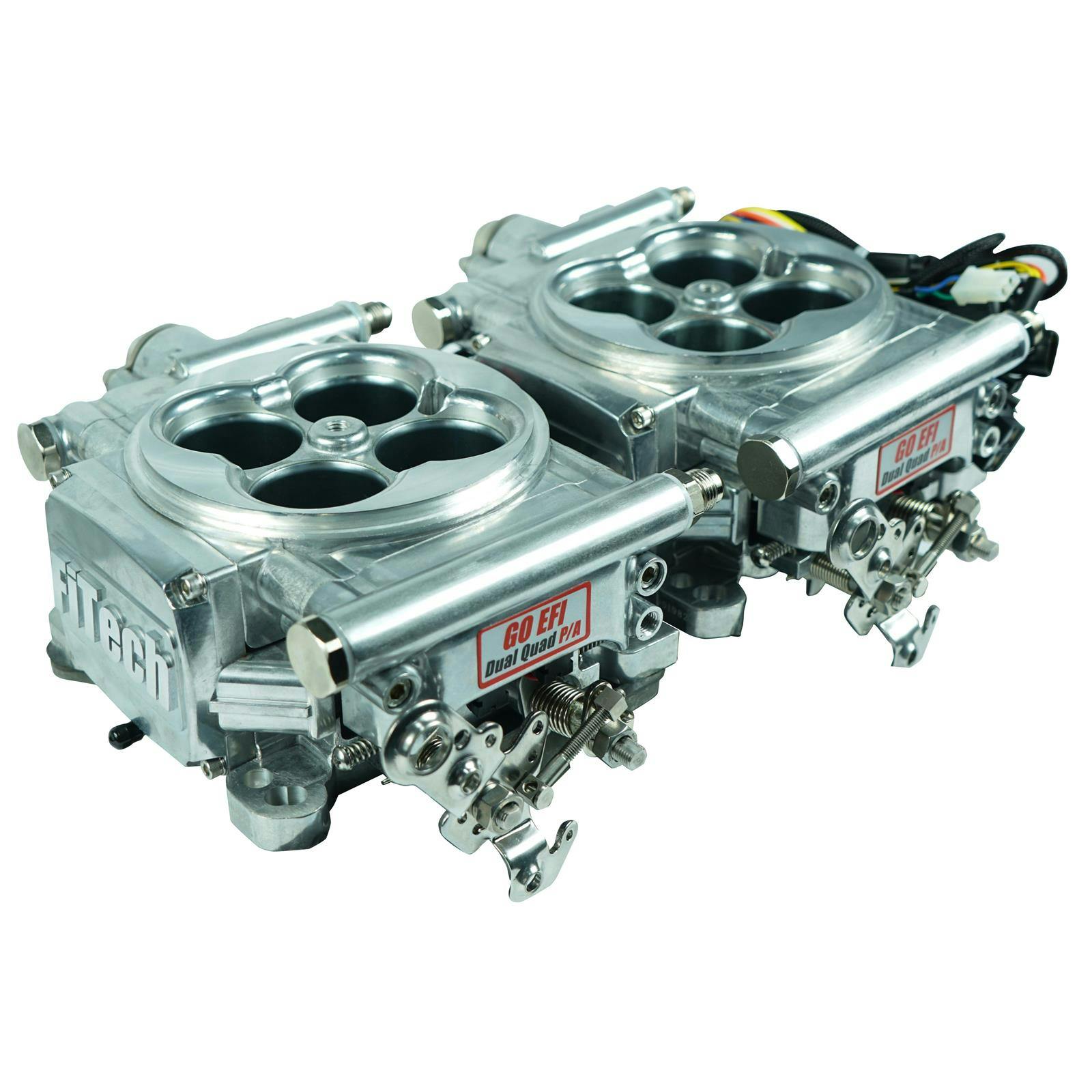 FiTech 30065 Go EFI 2X4, 1200HP Power Adder, Bright Aluminum