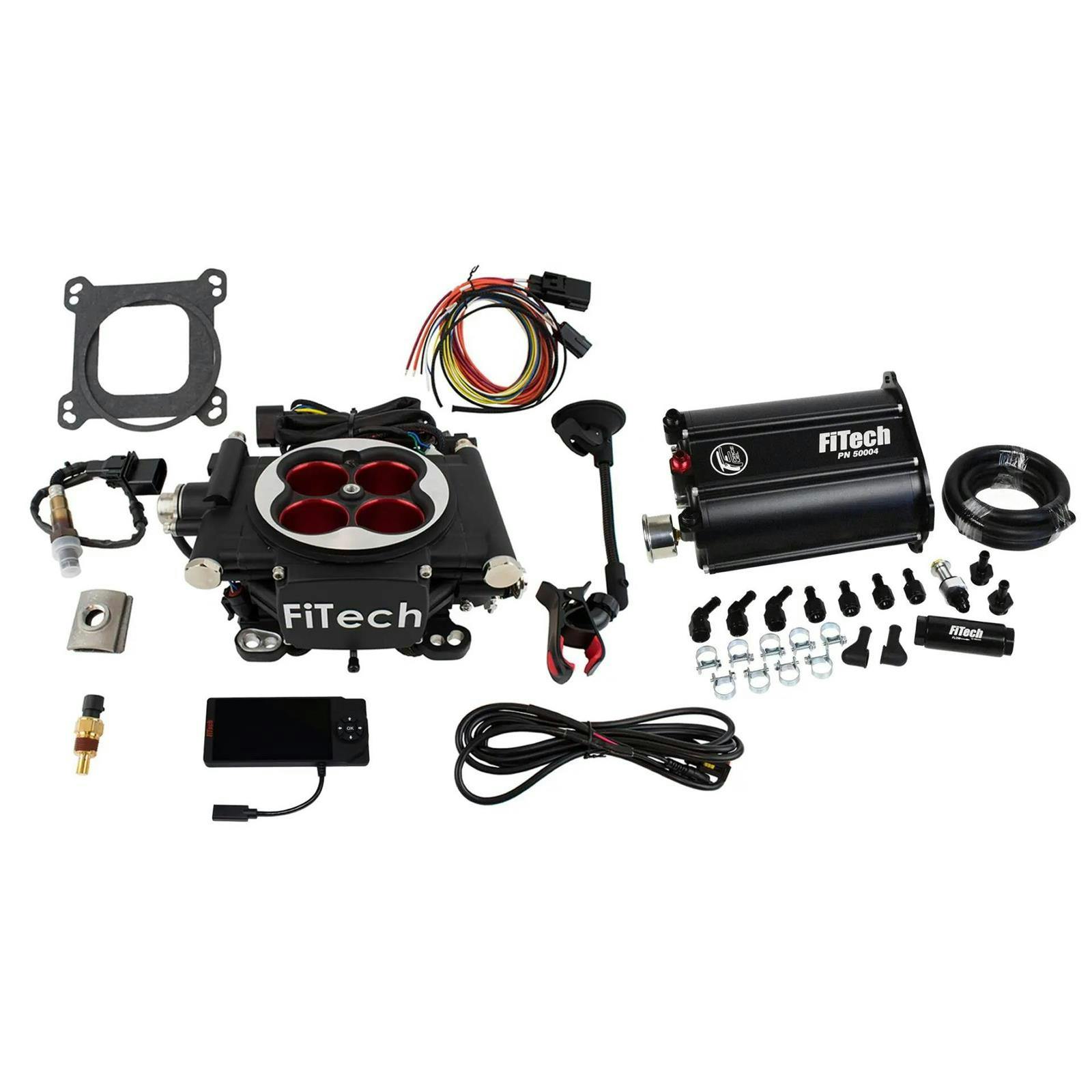 FiTech 35204 Go EFI 4 (Power Adder) W/ Force Fuel Delivery System