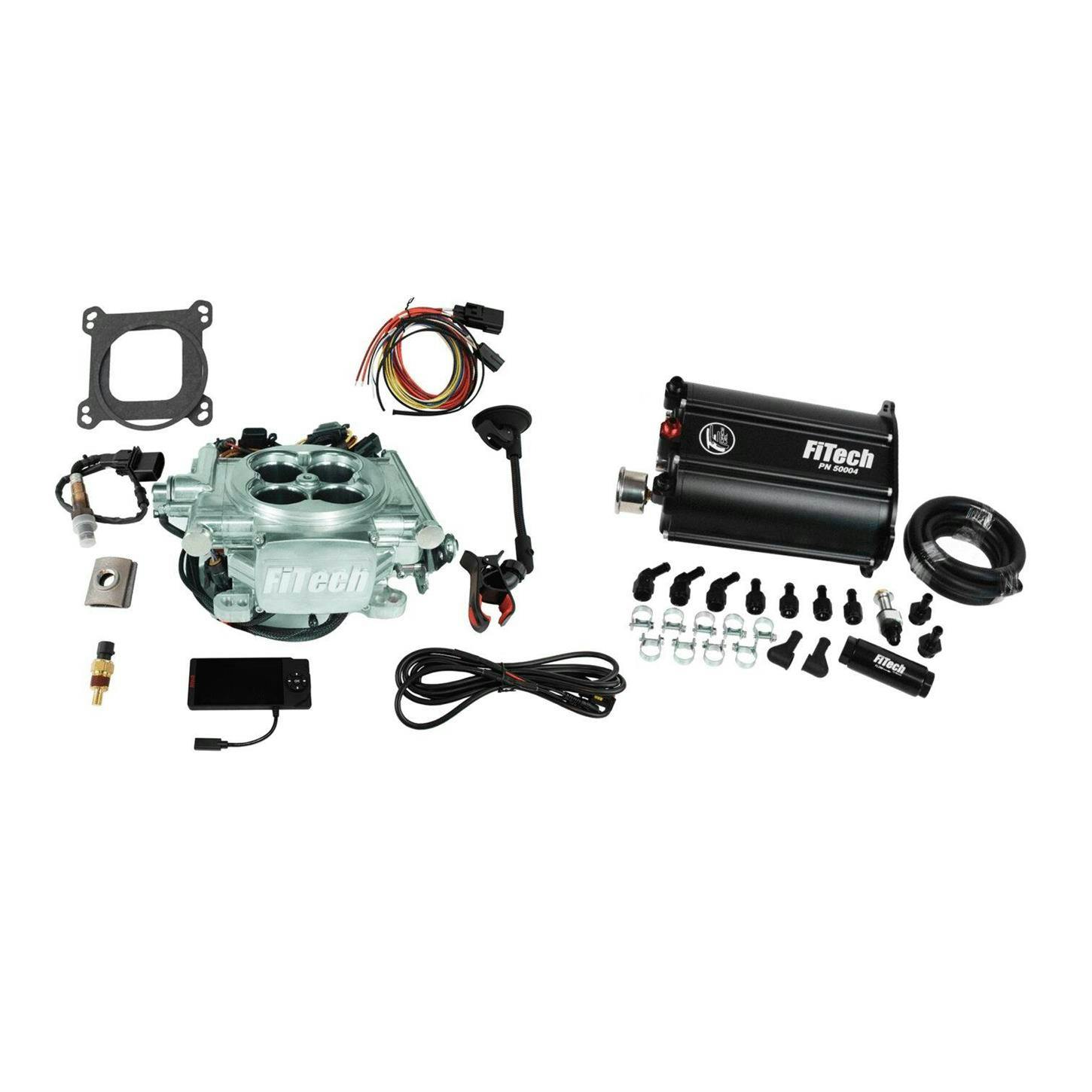 FiTech 35206 EFI 4, 600HP, Power Adder, W/ Force Fuel Delivery