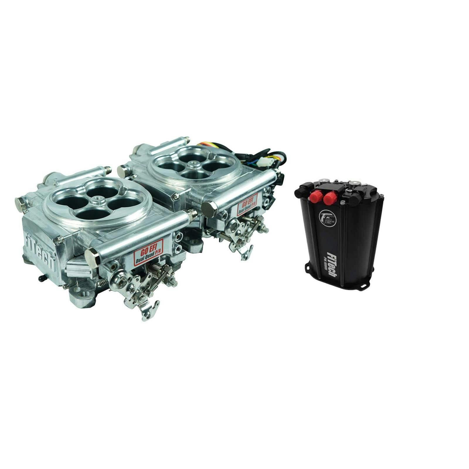 FiTech 35465 Go EFI 2X4 1200HP W/ Dual Pump Force Fuel, Bright