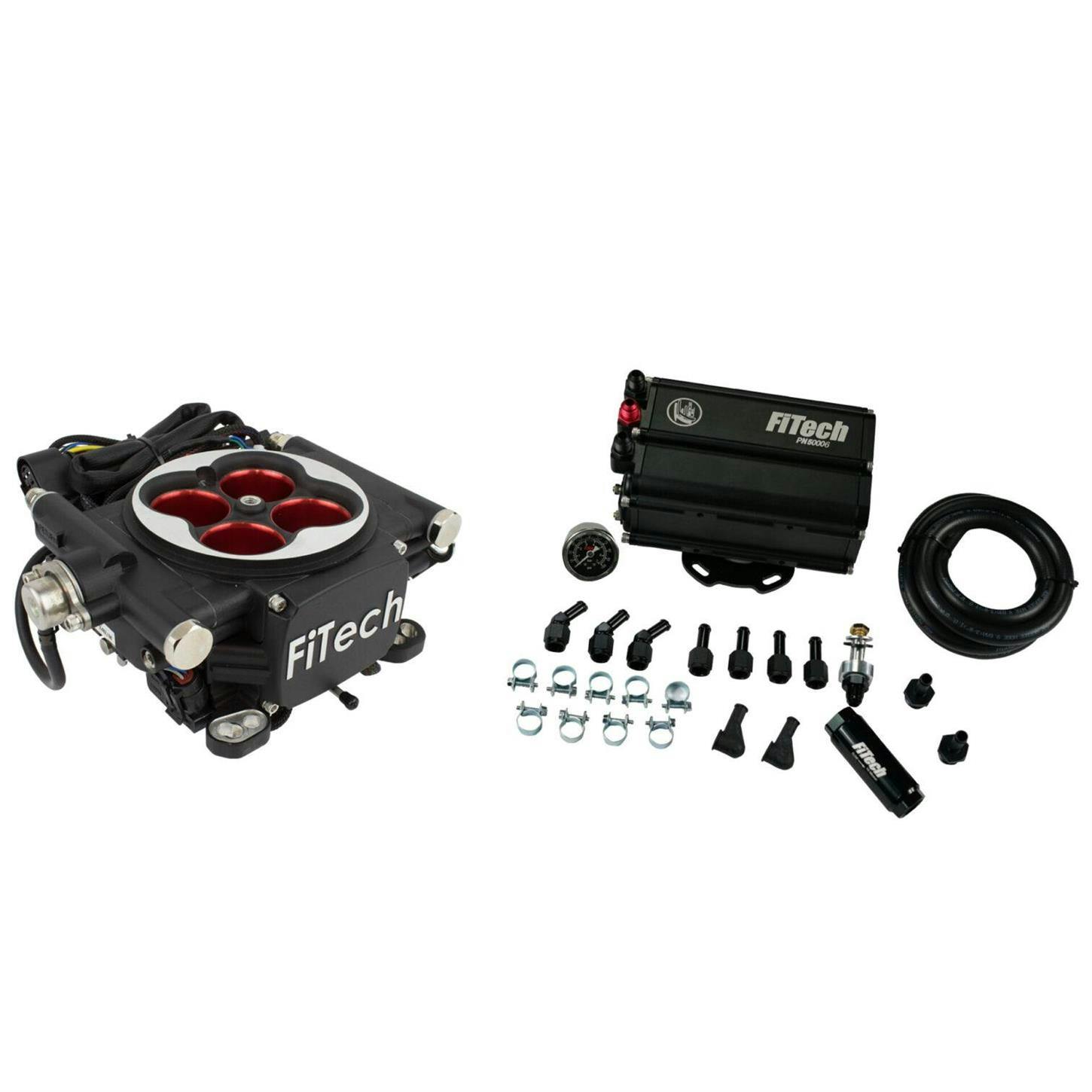 FiTech 35504 Go Street 400HP, Force Fuel Mini Delivery, Black