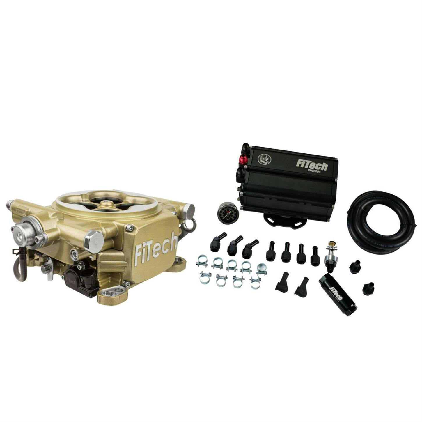 FiTech 35505 Easy Street 600HP, Force Fuel Mini Delivery, Gold