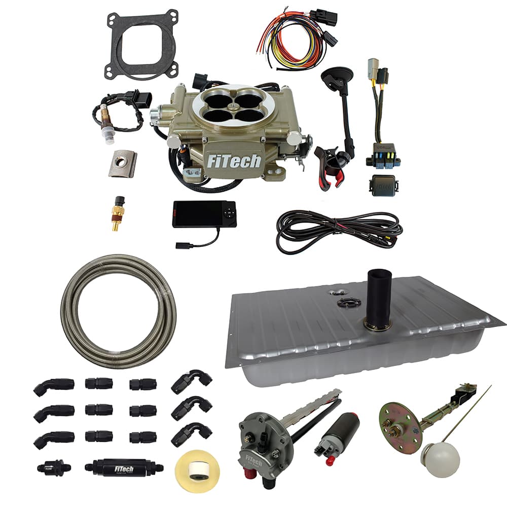 FiTech 38003 Easy Street 600 HP Gold EFI System, 64-68 Mustang