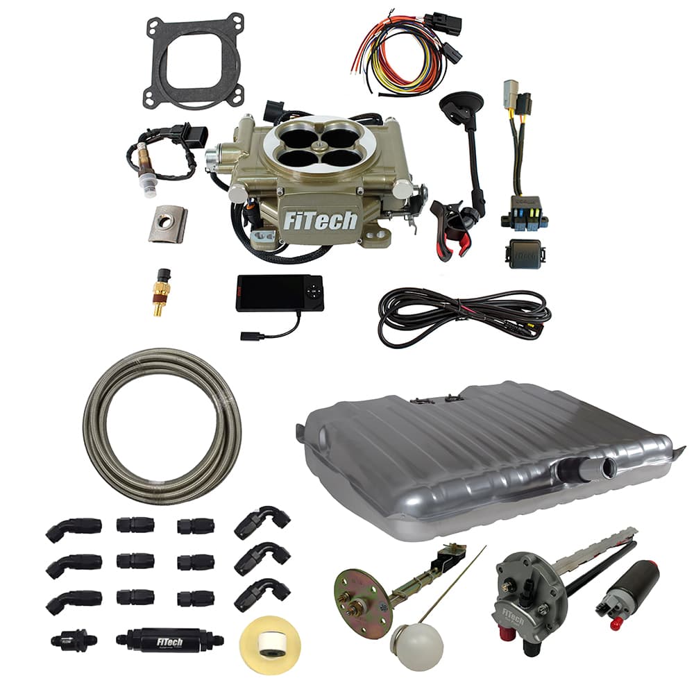FiTech 38007 Easy Street 600 HP Gold EFI System, 64-67 Chevelle