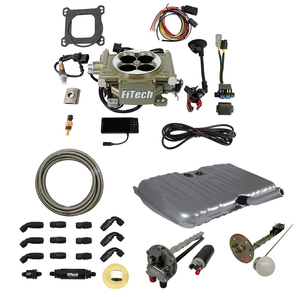 FiTech 38008 Easy Street 600 HP Gold EFI System, 70-72 Chevelle