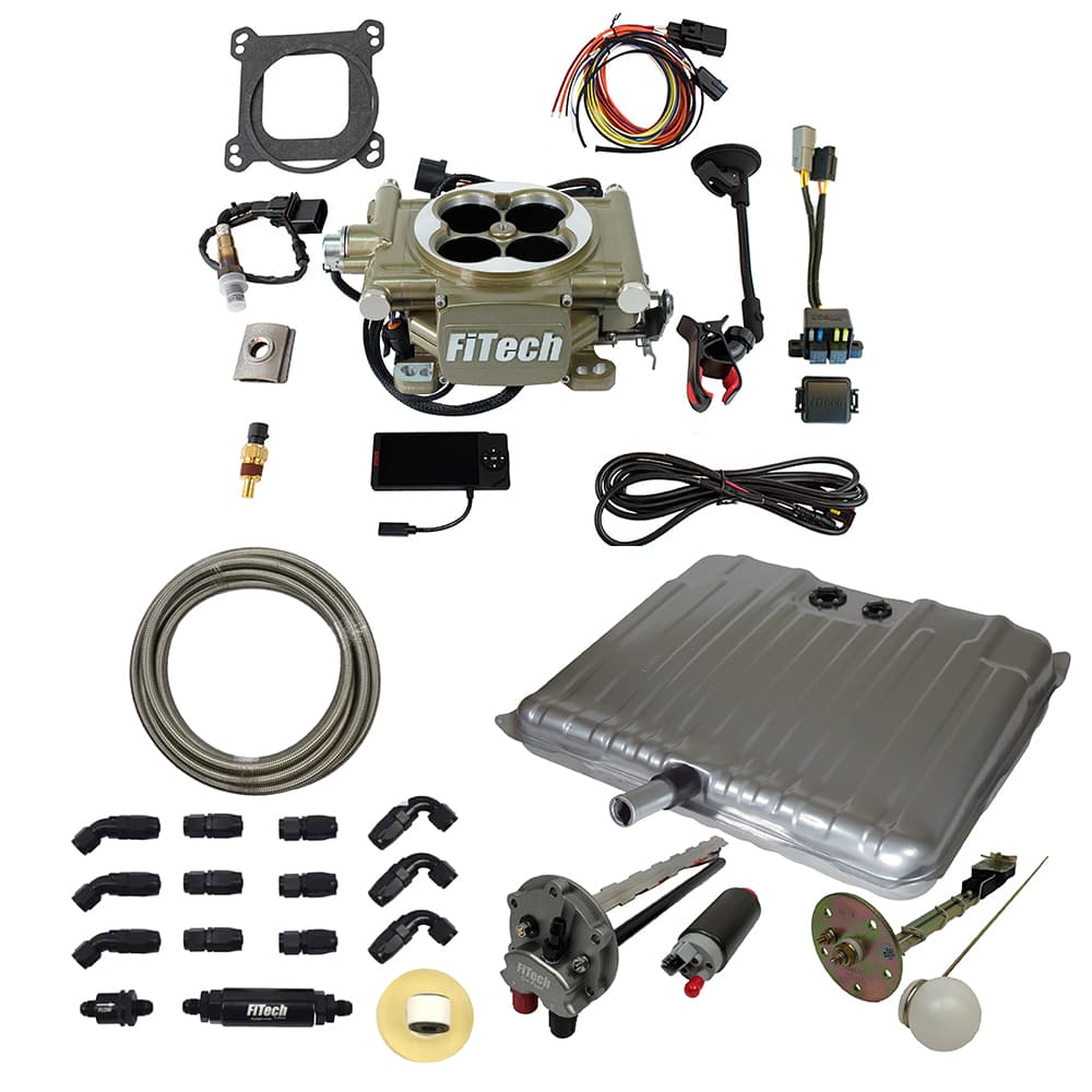 FiTech 38010 Easy Street 600 HP Gold EFI System, 65-66 Impala