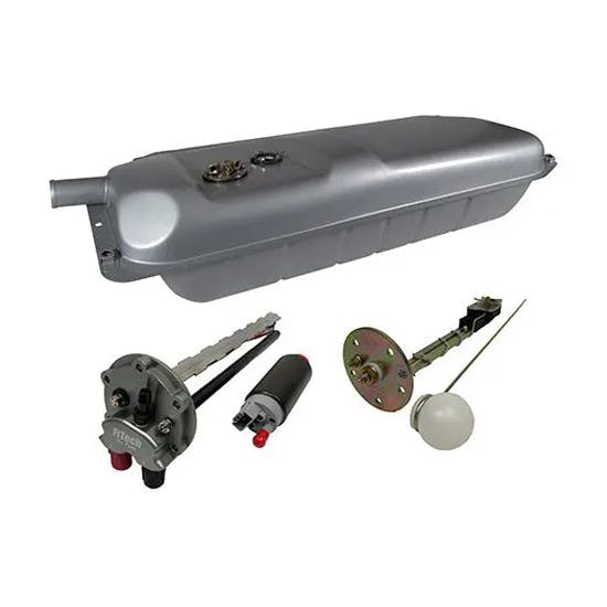 FiTech 58003 EFI Fuel Tank, 1938-40 Ford, Pump/73-10 Ohm Sender