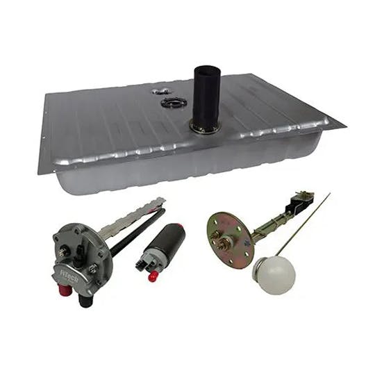 FiTech 58006 EFI Fuel Tank, 1964-68 Mustang, with Sender/Pump