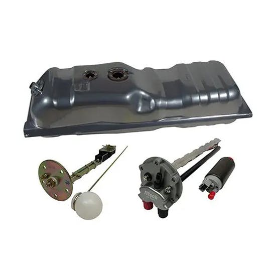 FiTech 58014 EFI Fuel Tank, 73-81 GM Truck Short Bed Coated Steel