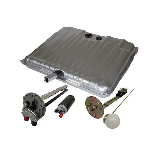 FiTech 58035 EFI Fuel Tank, 1965-66 Chevy Impala/Biscayne, w Pump