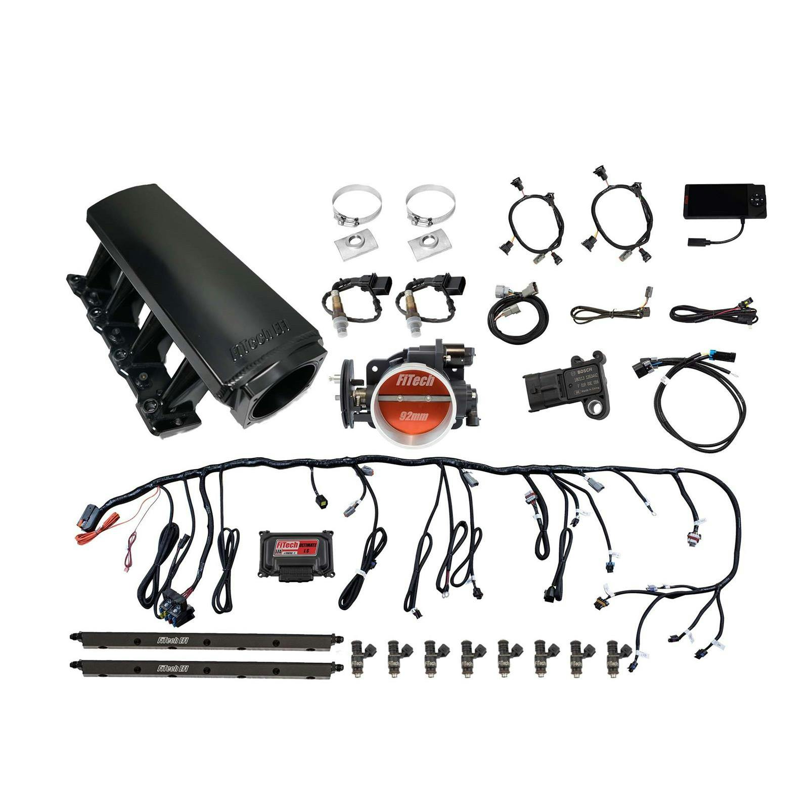 FiTech 70007 Ultimate LS1/LS2/LS6 Induction System, 500HP