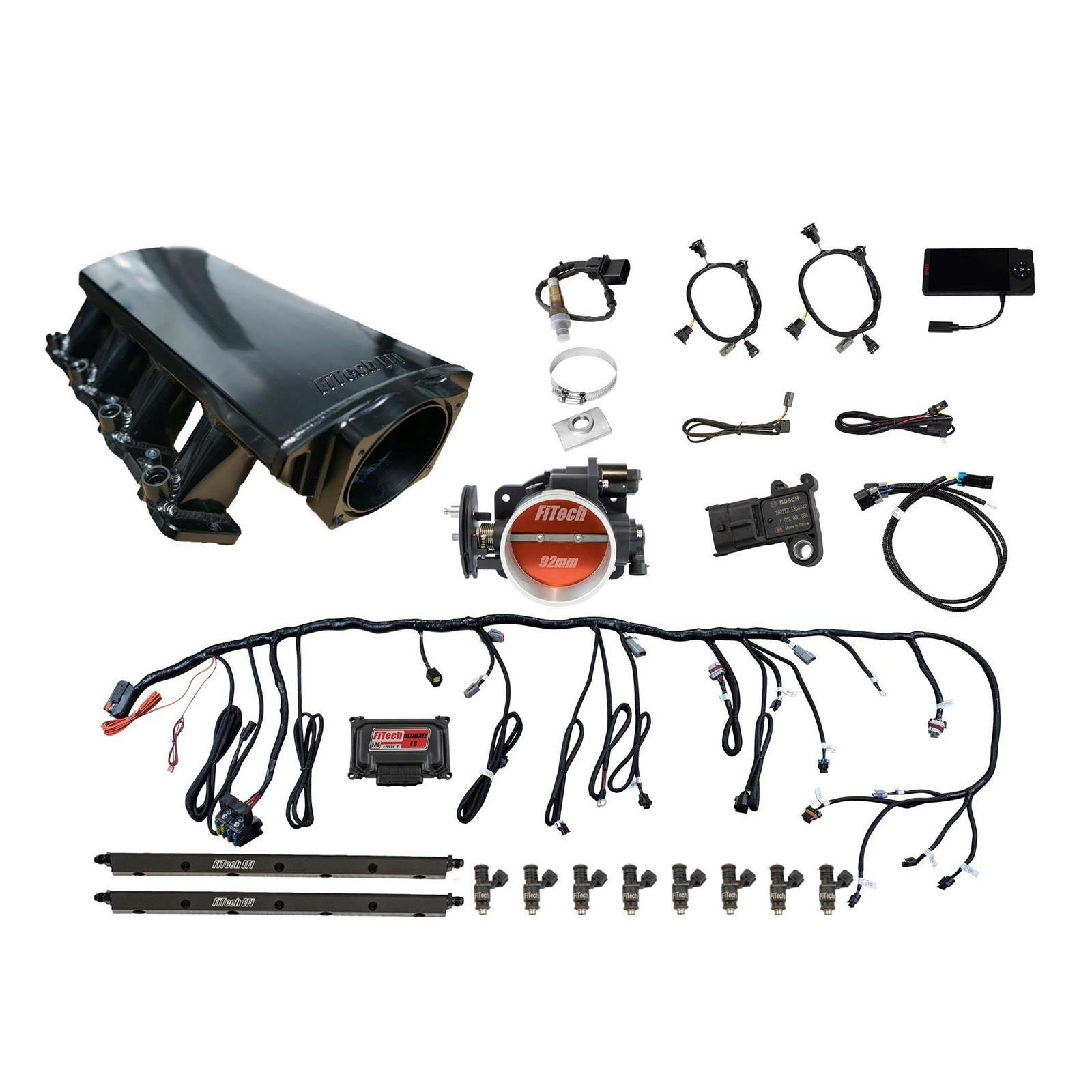 FiTech 70011 Ultimate LS EFI, LS3/L92, 500 HP, w/o Trans Control