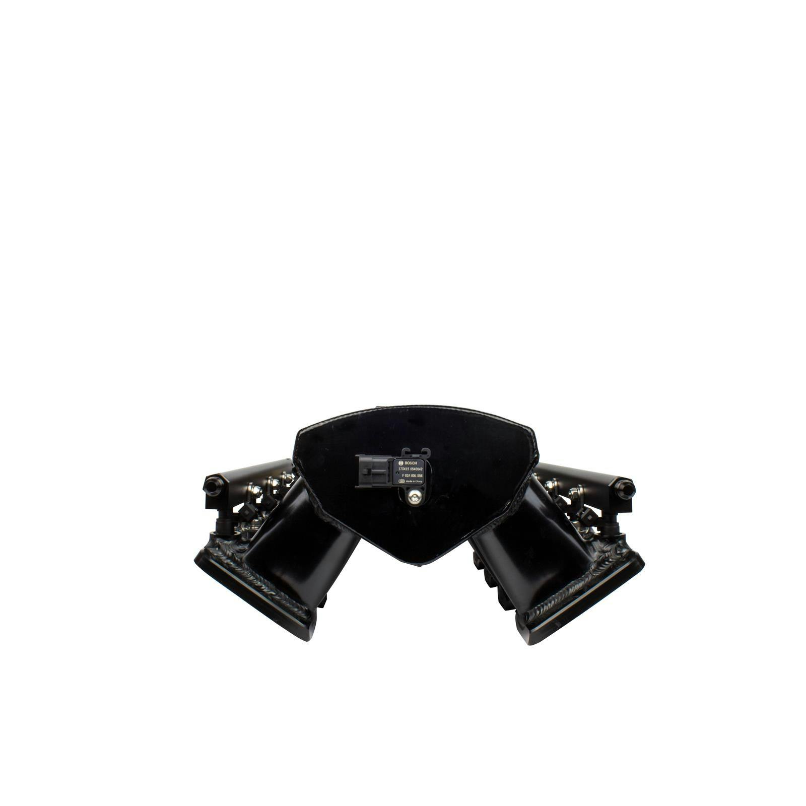 FiTech 70071 Loaded LS1 Aluminum Intake Manifold 500HP Kit, Black