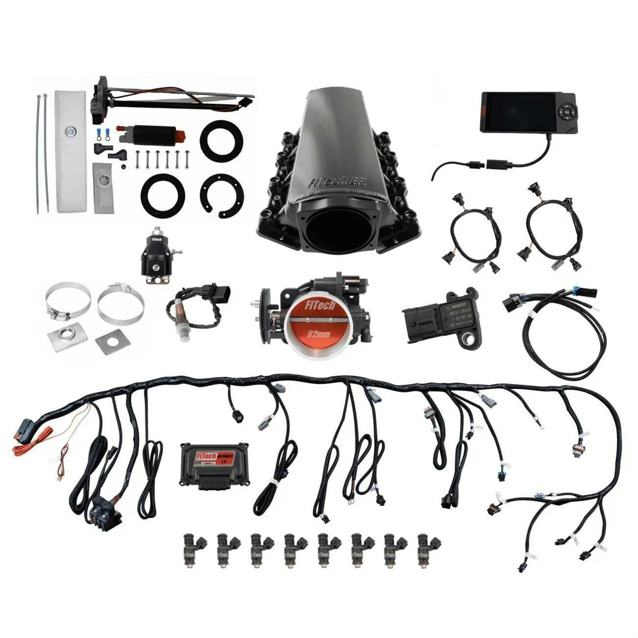 FiTech 76201 LS Master Kit 70001 W/ 50015 Go Fuel In-Tank Module