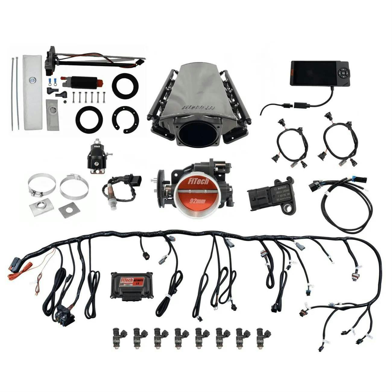FiTech 76211 LS Master Kit 70011 W/ 50015 Go Fuel In-Tank Module