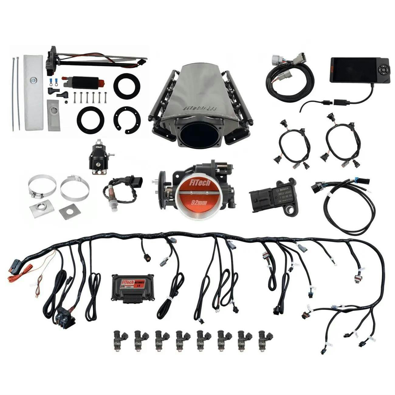 FiTech 76212 LS Master Kit 70012 W/ 50015 Go Fuel In-Tank Module