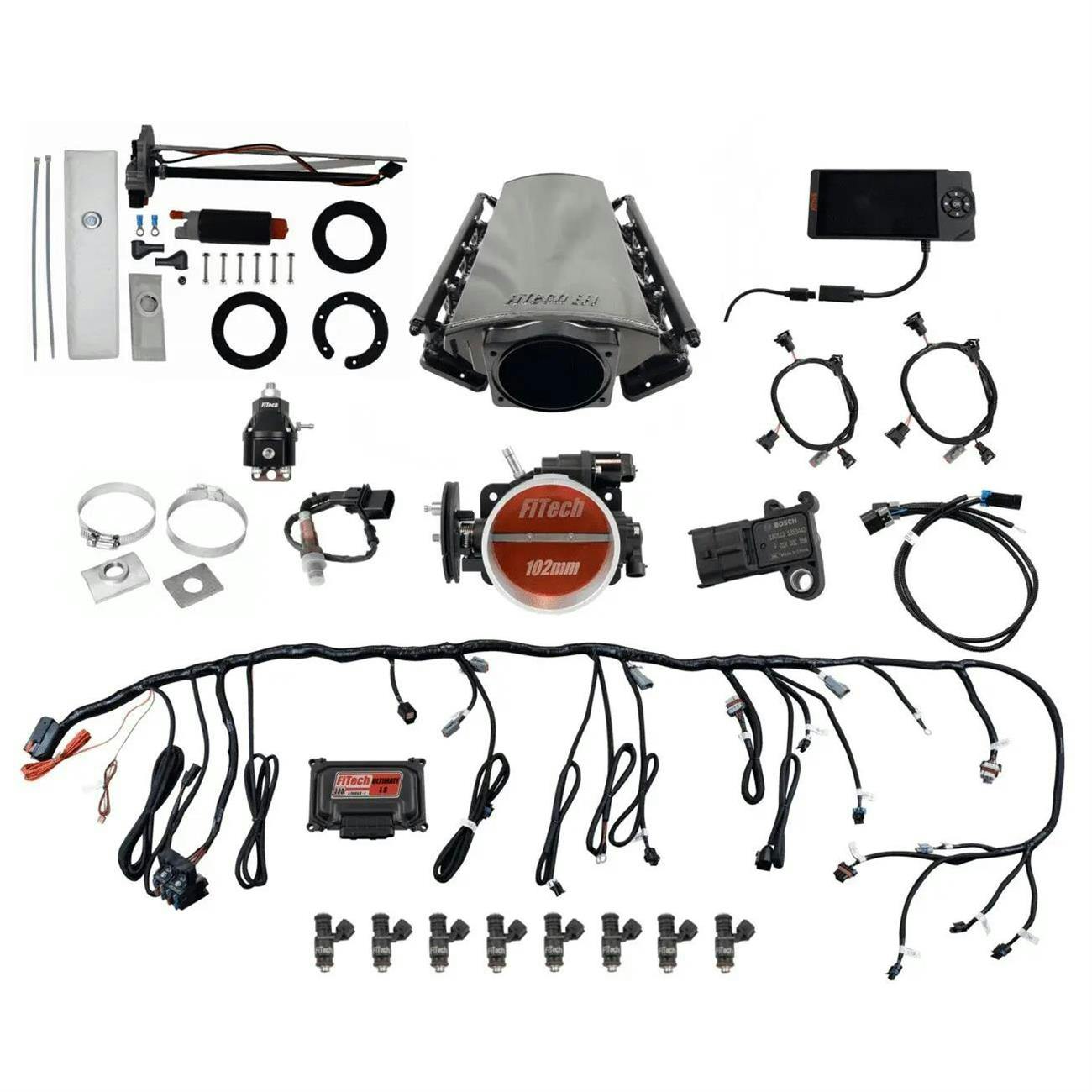 FiTech 76213 LS Master Kit 70013 W/ 50015 Go Fuel In-Tank Module