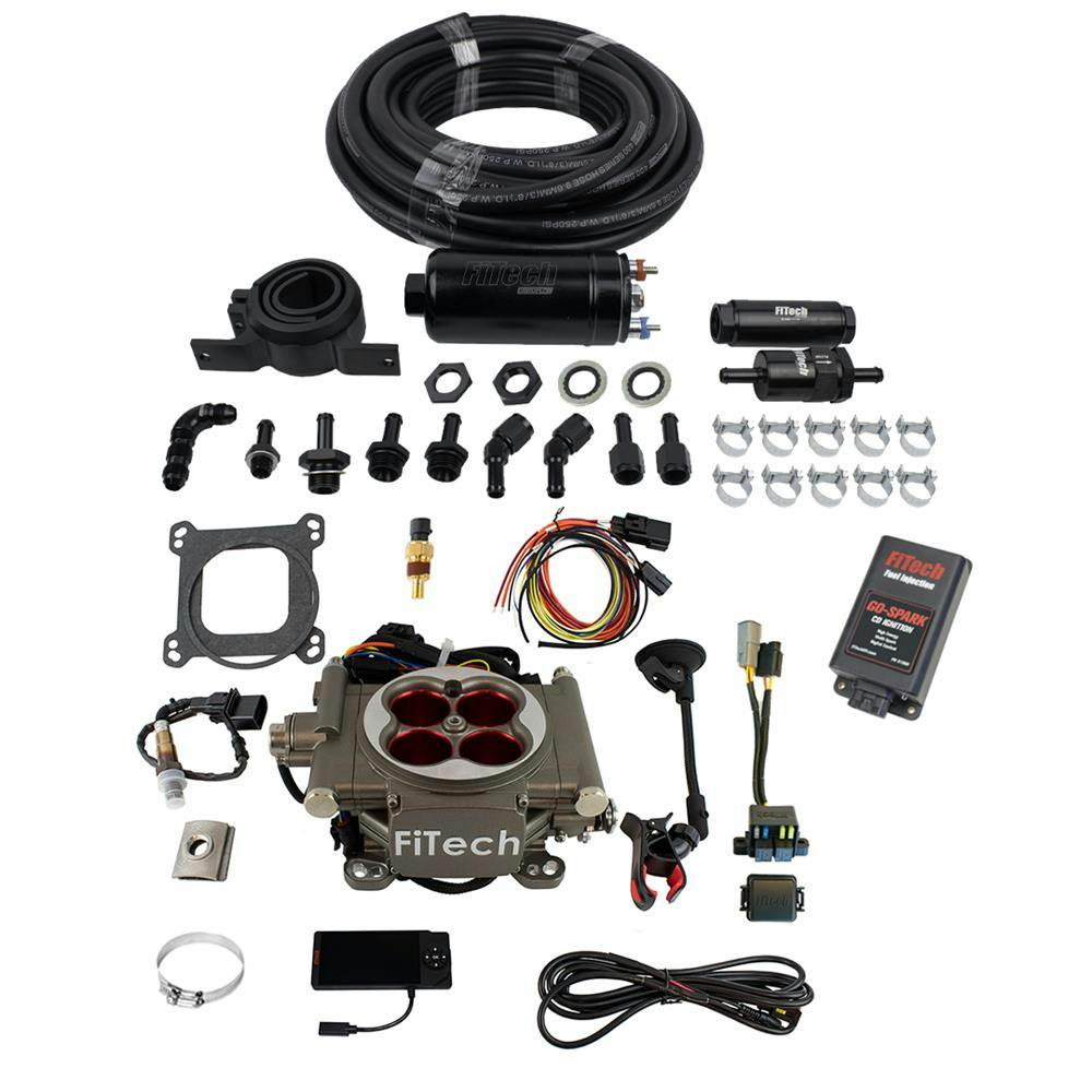 FiTech 93103 Go Street EFI System Kit, Inline Fuel Pump w/CDI box