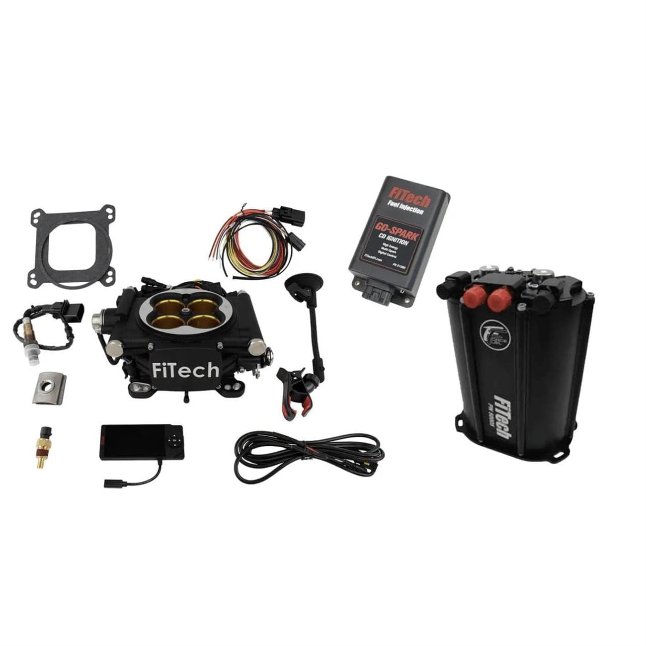 FiTech 93542 Go EFI 8 1200HP Dual Pump Fuel Delivery, CDI Box