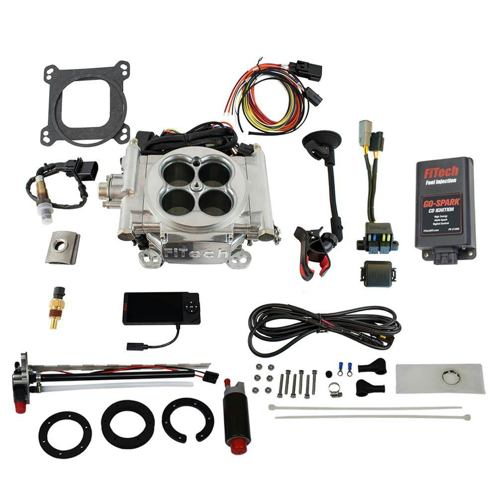 FiTech 93601 Go EFI 4 600 HP Aluminum w/ In Tank Kit w/CDI box